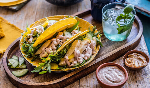 Recept Tacosi s povrćem i finim preljevom